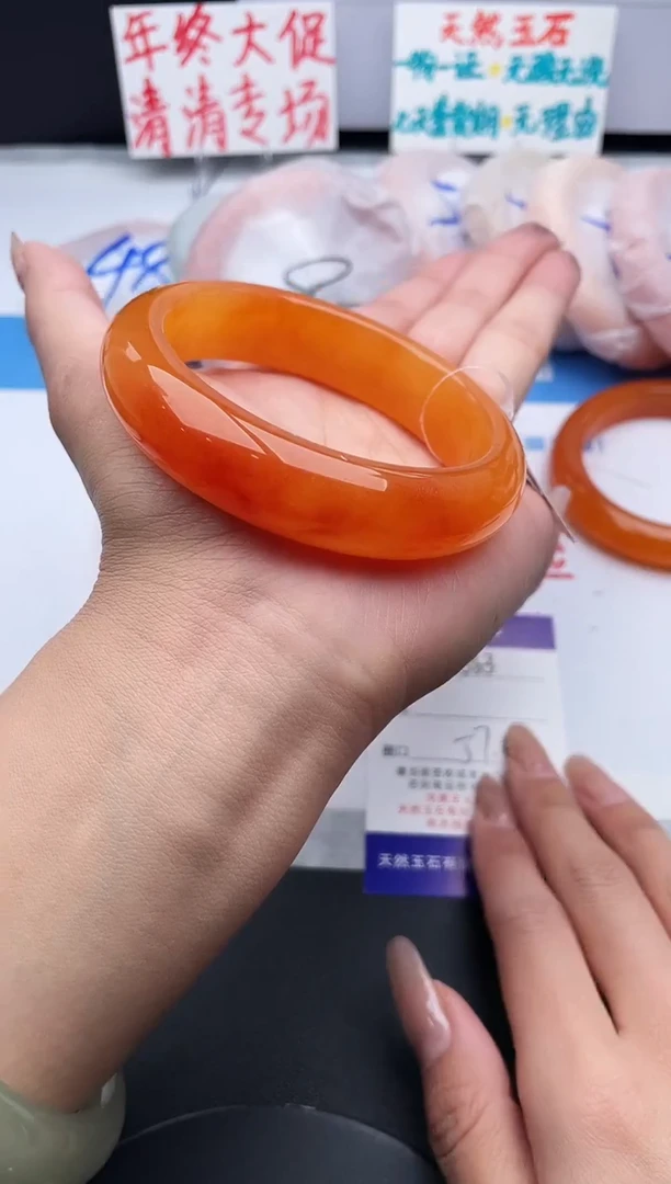 未镶嵌手镯石英质玉j63-HHB57+