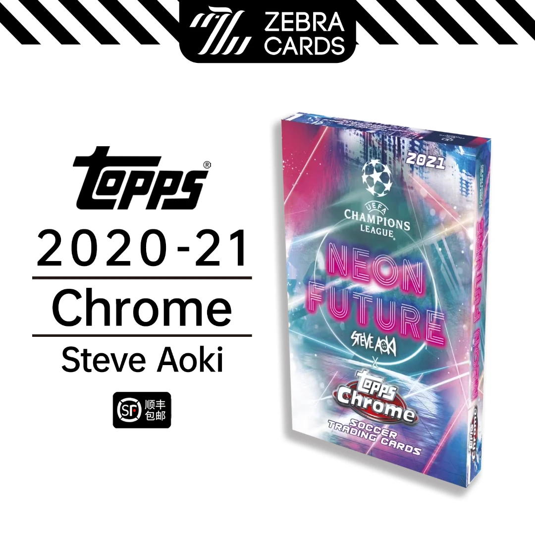 2021 Topps Chrome Steve Aoki UEFA Hobby球星卡