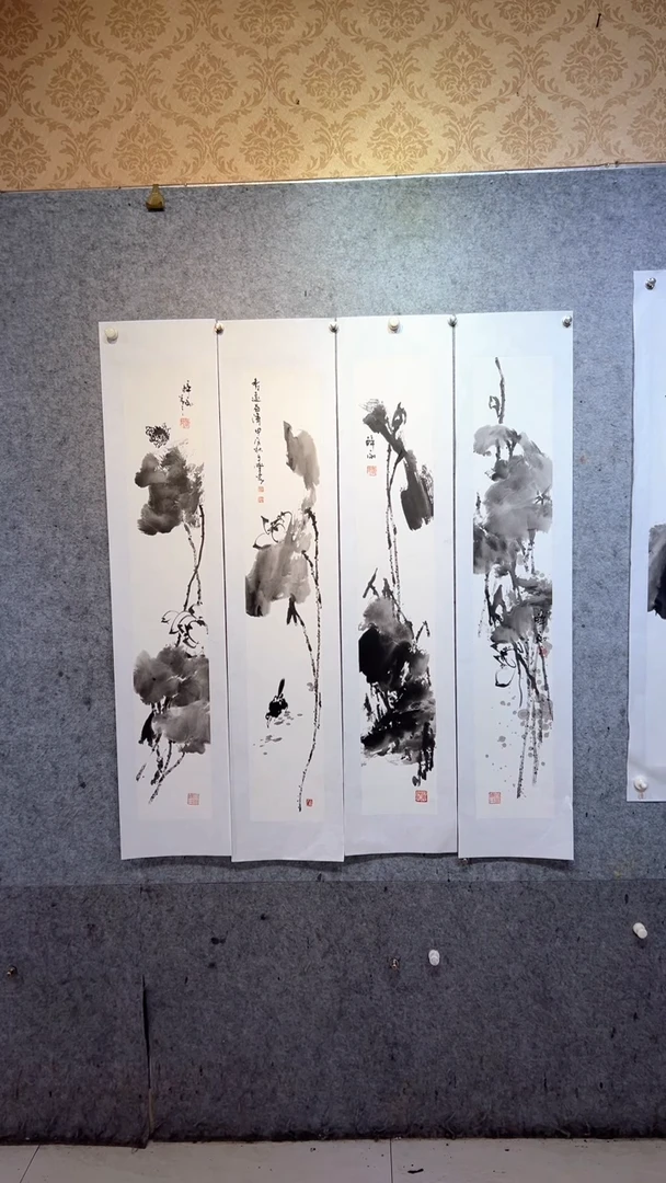 国画用****3张自学水墨国画30
