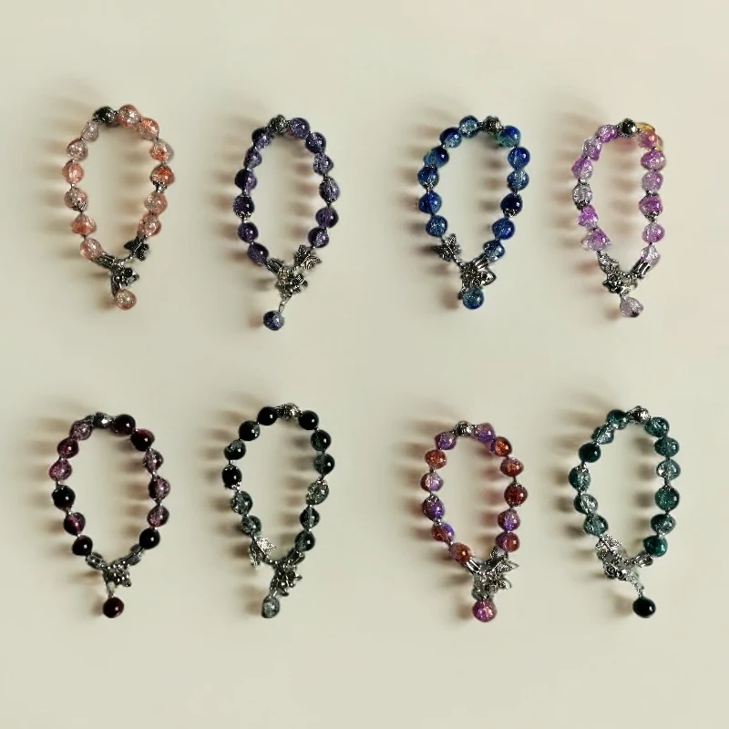 合金琉璃手链 百搭DIY手链仙女轻奢【连麦选款】百搭复古琉璃手串