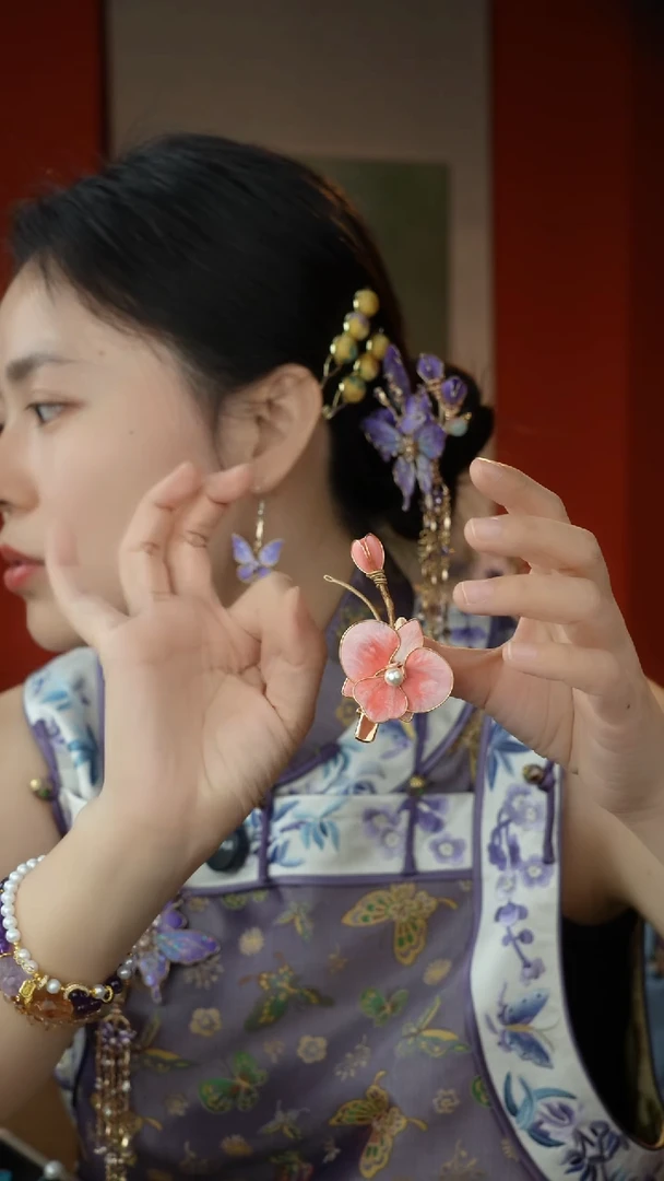 刺绣纯手工非遗国风饰品