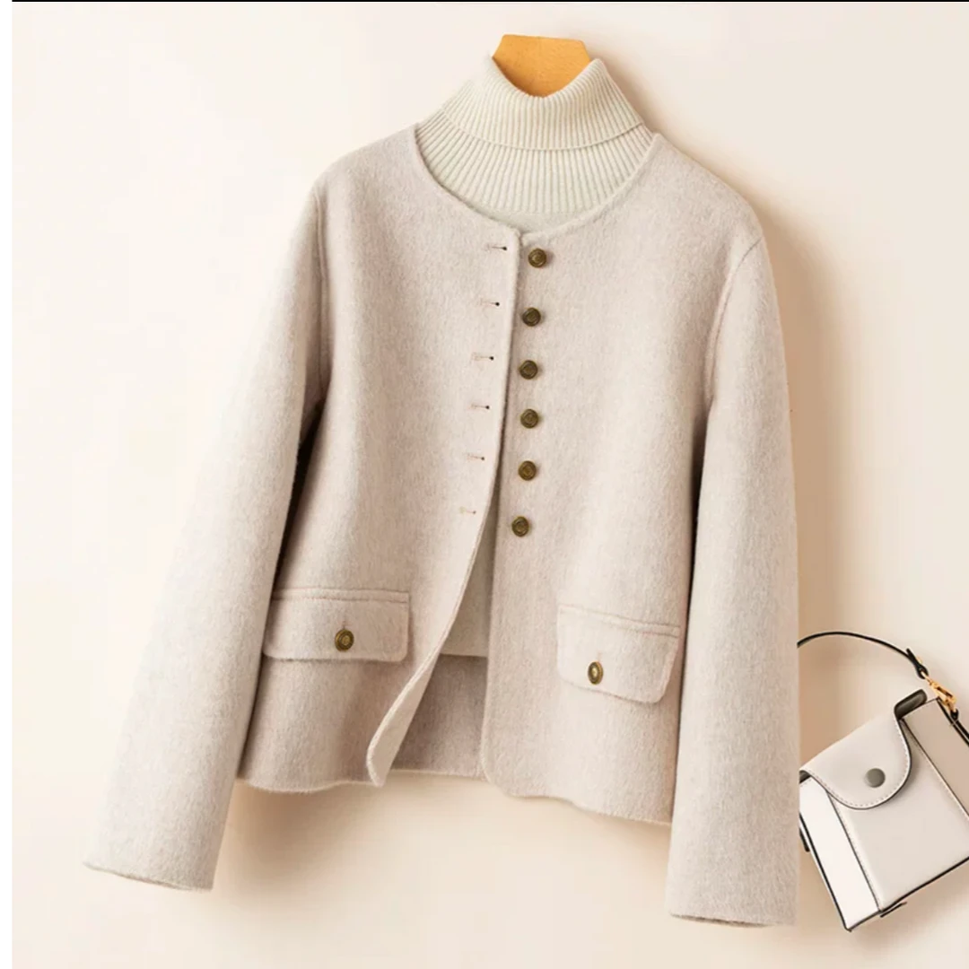 芭莎家A10时尚气质羊毛小香风