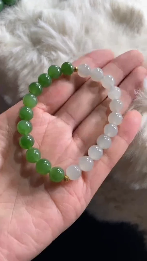 和田玉未镶嵌颈饰多样性发一件