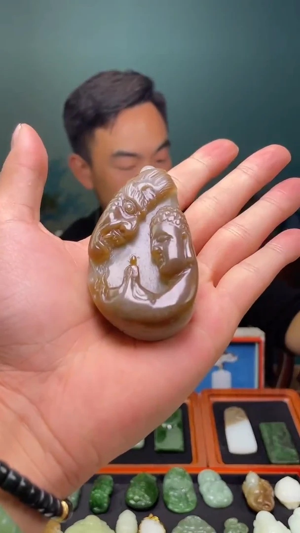 未镶嵌和田玉挂件吊坠