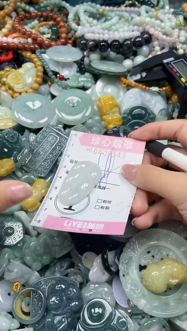 颈饰未镶嵌翡翠闪购0400543