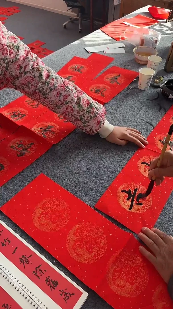 手写对联 手写对联 手写对联