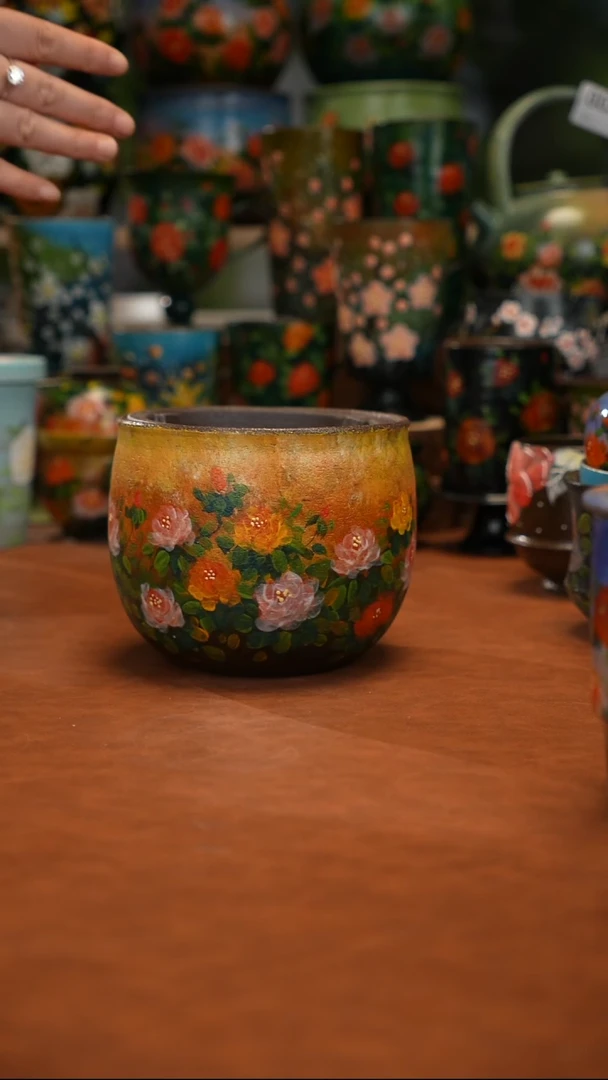 紫砂油画   釉下彩   炉子