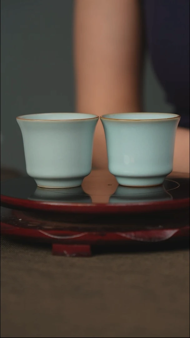 钟式杯 带底款 颜色随机 单只