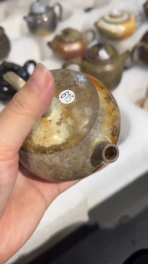 壶615号容量150-170ML白珍珠泥 粘底 放漏