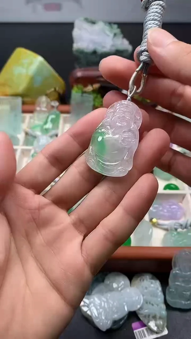 颈饰未镶嵌翡翠珍品臻品（所见即所得）16