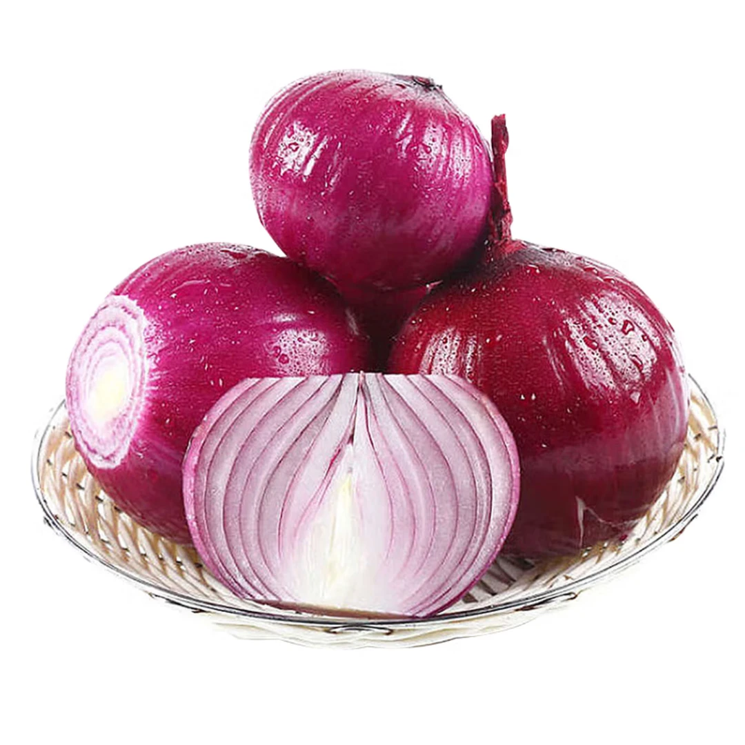 山东新鲜紫皮红象扁洋葱二红水果圆葱肉厚鲜嫩多汁可生吃时令蔬菜