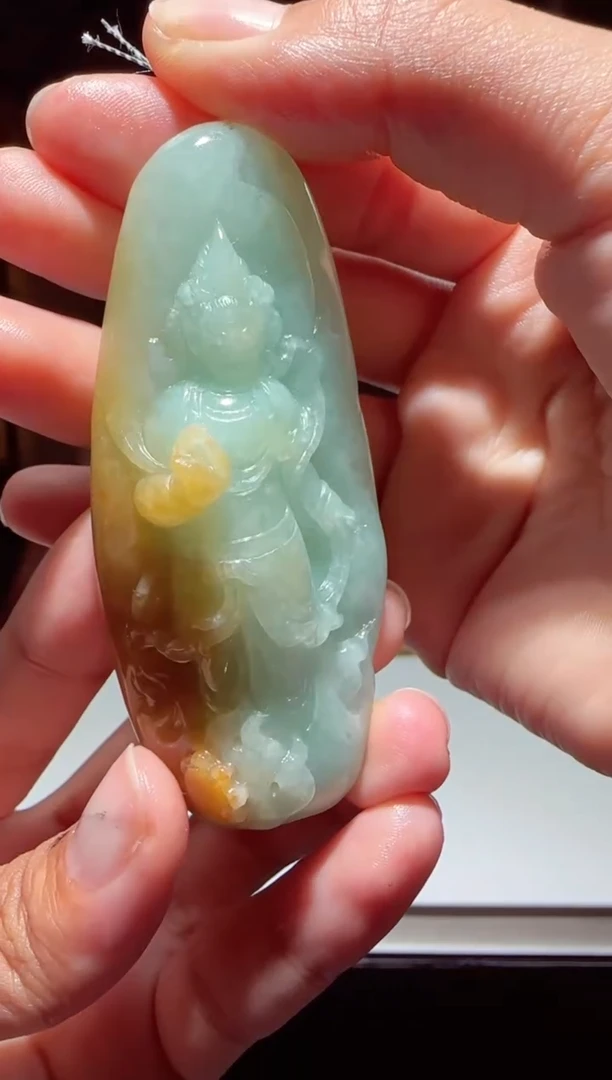 定制翡翠未镶嵌L-@@QJYD042590