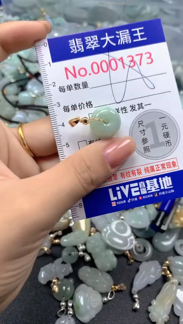 颈饰未镶嵌翡翠1373