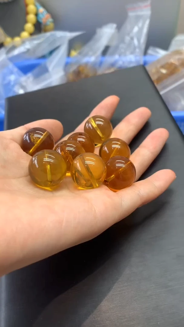 未镶嵌琥珀珠宝奇石1641多样性发其一默认有瑕