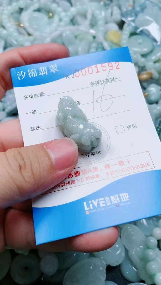 翡翠未镶嵌颈饰闪购商品0001592