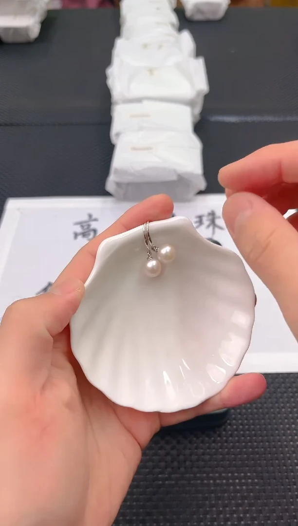 未镶嵌淡水珍珠耳饰ed1299