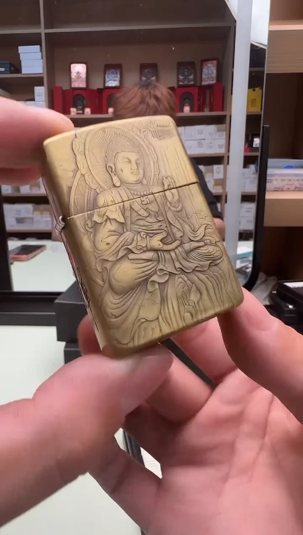 Zippo打火机168大日如来
