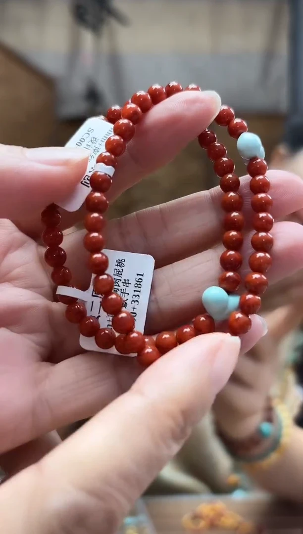 未镶嵌手链南红玛瑙手串多样性发其一