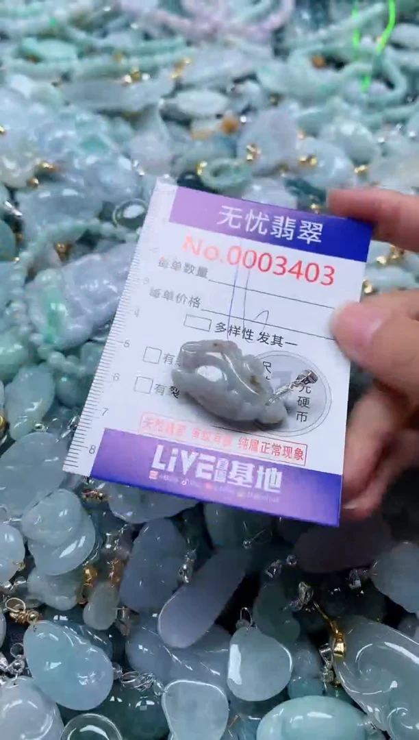 颈饰未镶嵌翡翠3403