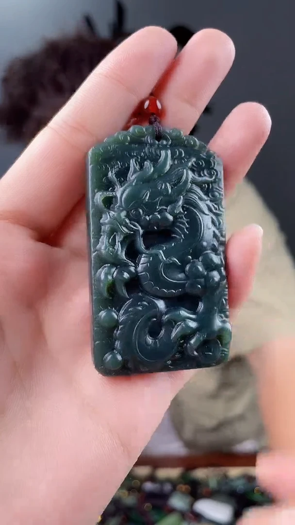 和田玉未镶嵌颈饰拍一发一，多样性发货