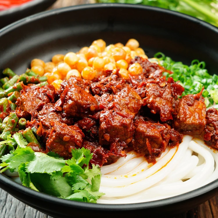 【特价处理】吴佳新疆香辣拌米粉拌粉360g鸡肉拌米粉3分钟即享