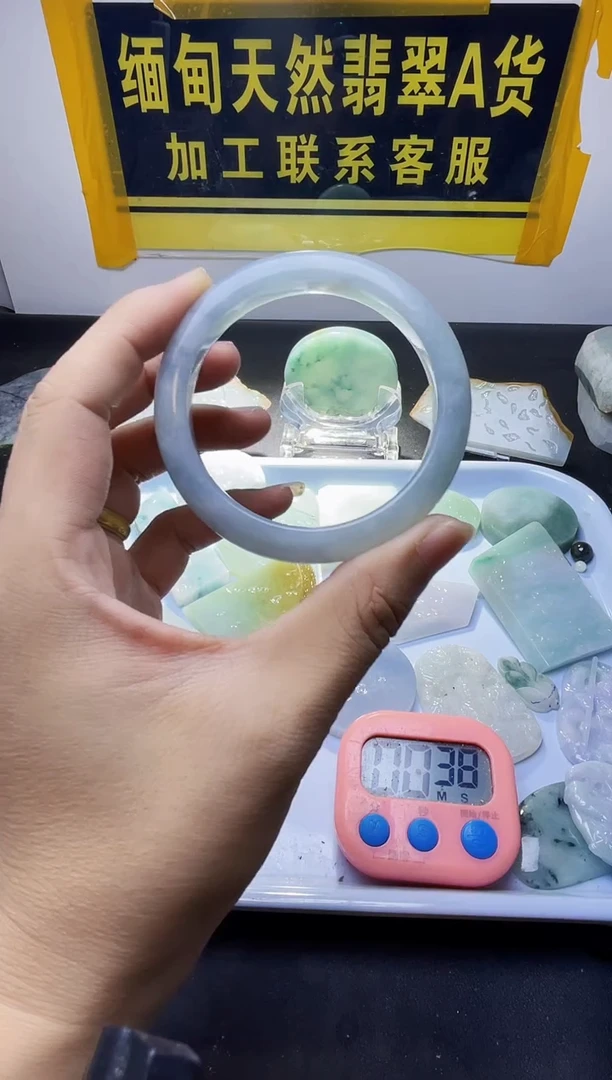 未镶嵌定制翡翠6*6翡翠227