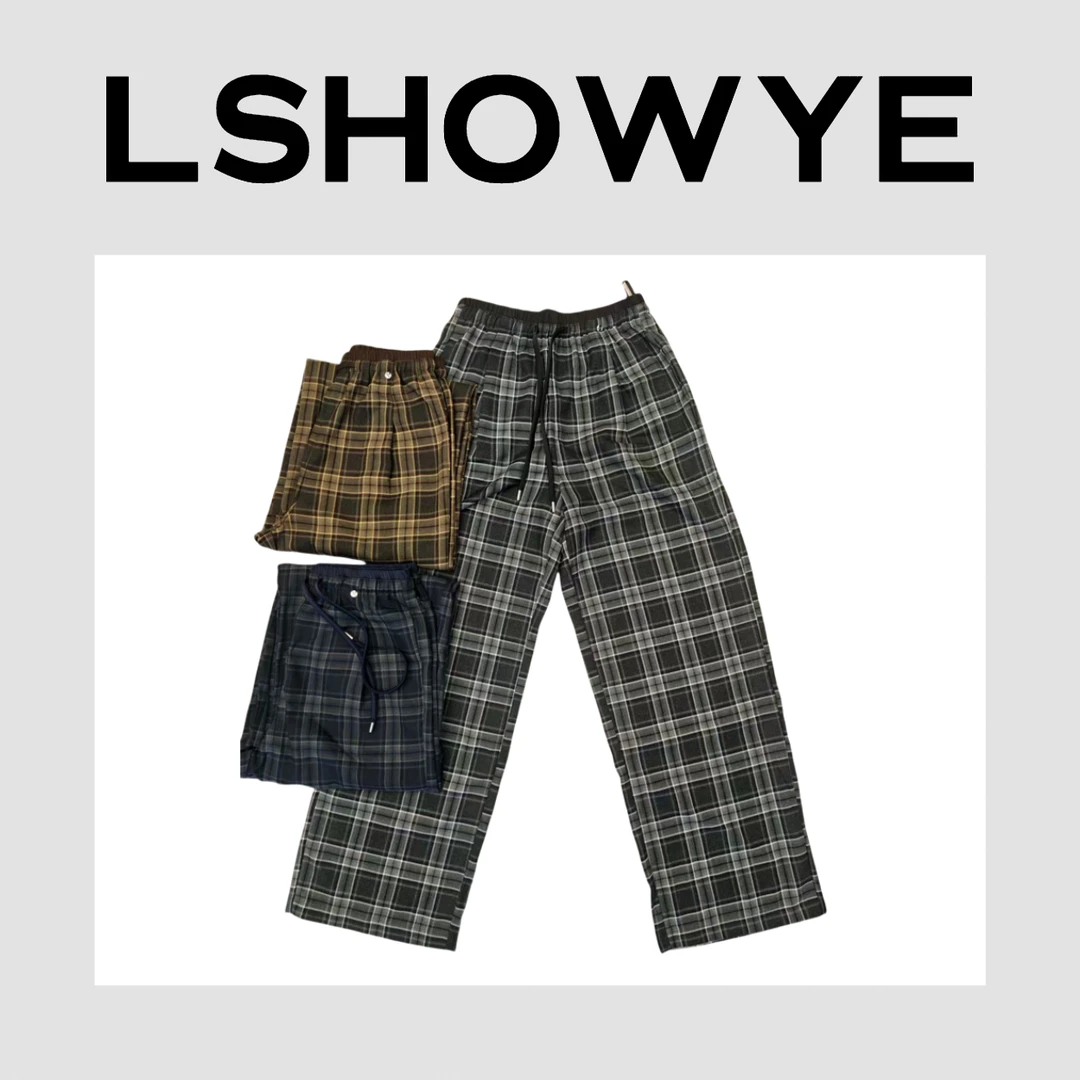 LSHOWYE｜格子裤 66716