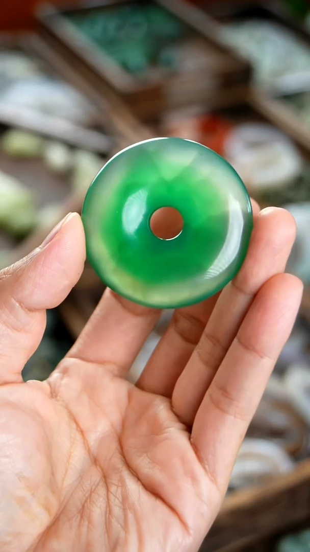 未镶嵌平安扣玛瑙/玉髓002