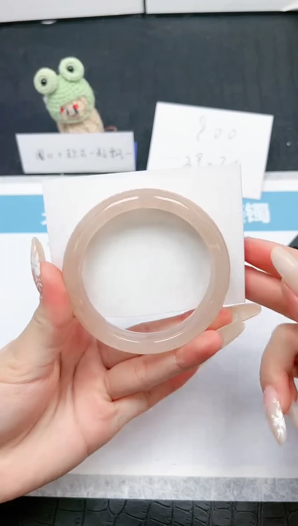 【闪购商品】石英质玉手镯未镶嵌Q45-58