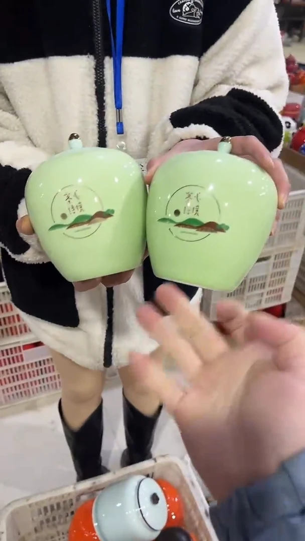 【闪购商品】摆件陶瓷茶叶罐密封罐