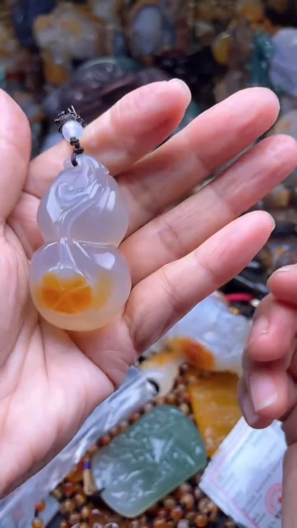 【闪购商品】玛瑙/玉髓颈饰未镶嵌AA