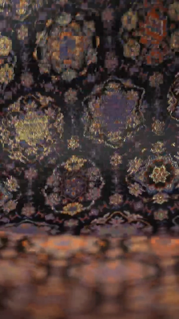 紫双面团花茶席  385