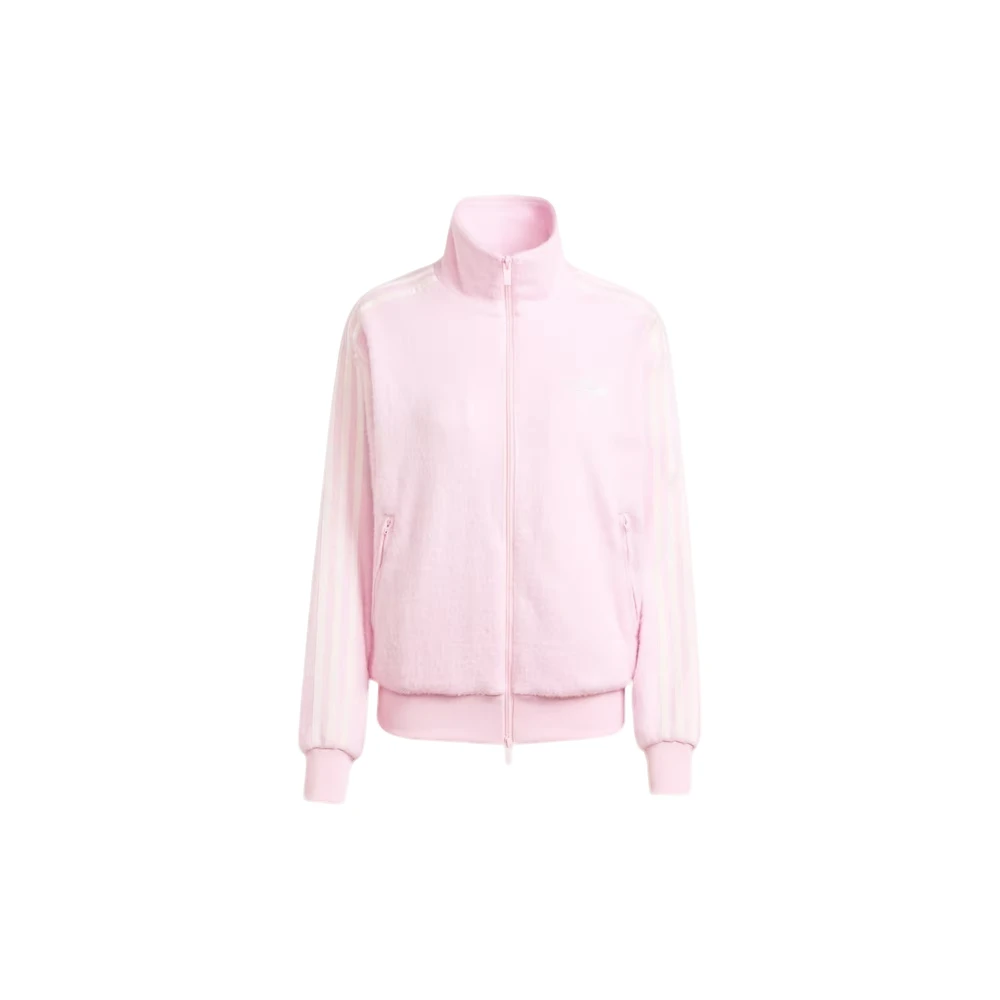 adidas阿迪三叶草女子MOHAIR FB TT针织无帽外套KS7778