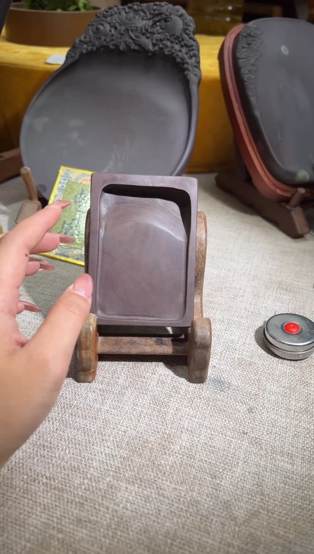 【闪购商品】砚乡姐妹端砚福利宋坑素砚作品