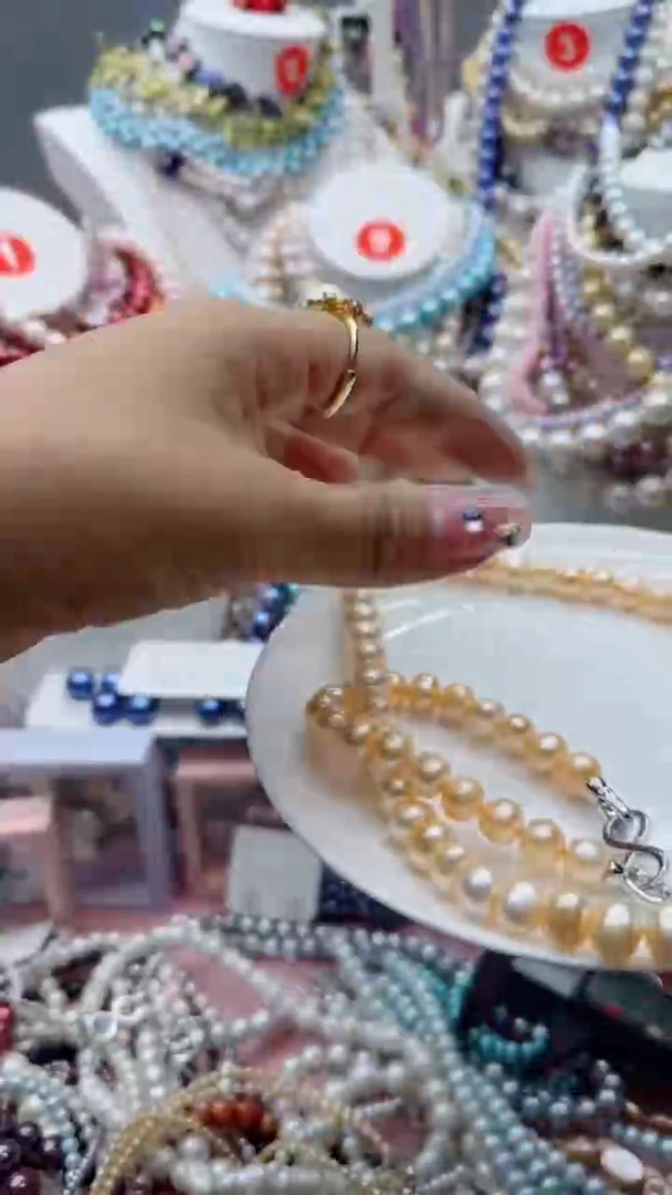 淡水珍珠未镶嵌颈饰1