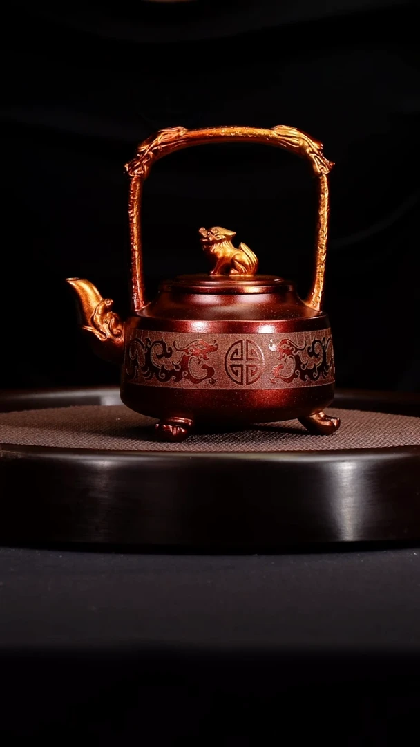 茶壶紫砂宜兴紫砂原矿壶