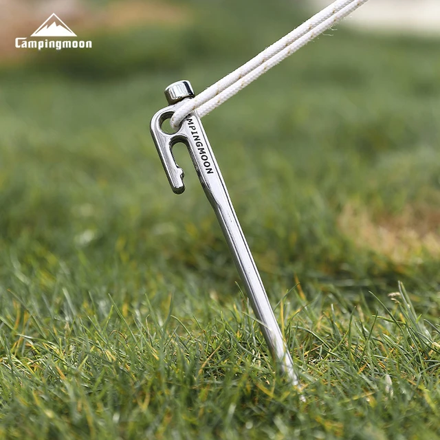 柯曼加粗地钉不锈钢野营帐篷钉天幕钉拴狗固定神器加长多用营钉