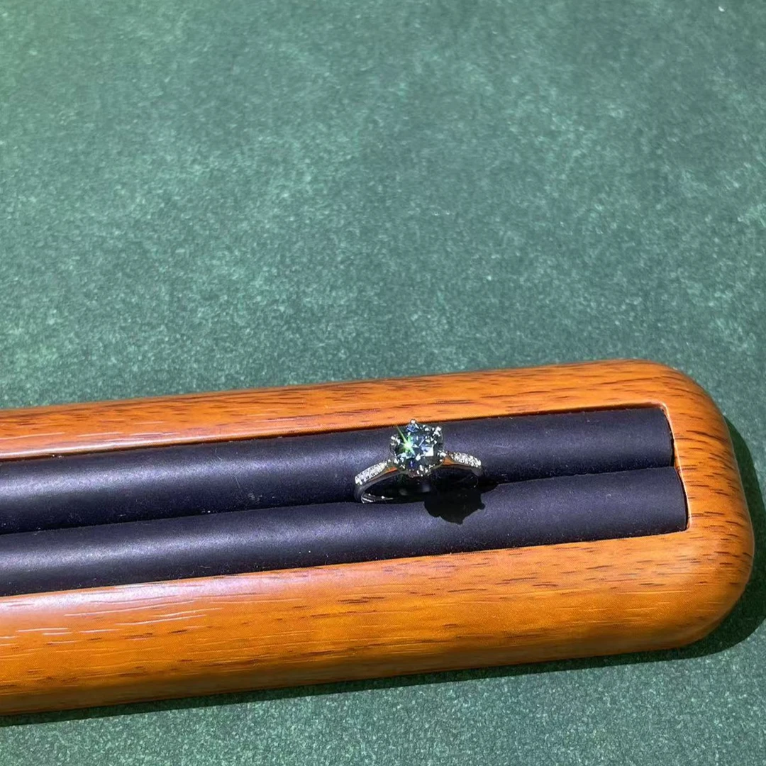 s2148白托彩六爪开口戒指多样性发货