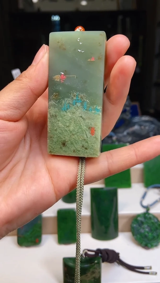 【闪购商品】和田玉挂件未镶嵌1