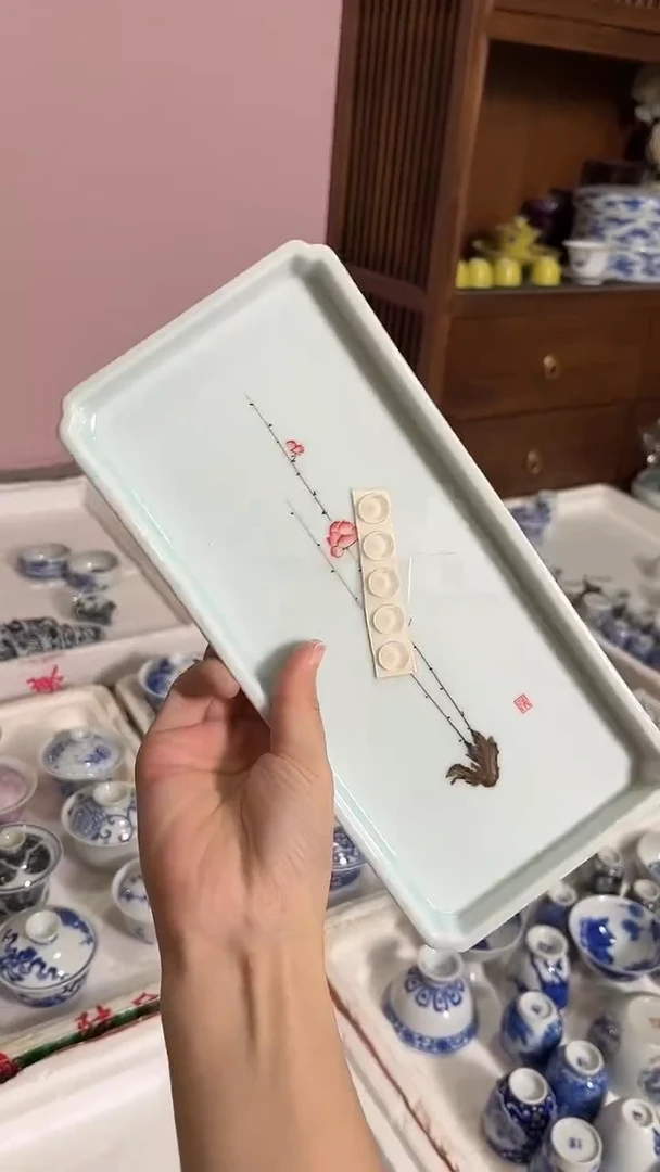 摆件瓷景德镇精品茶器