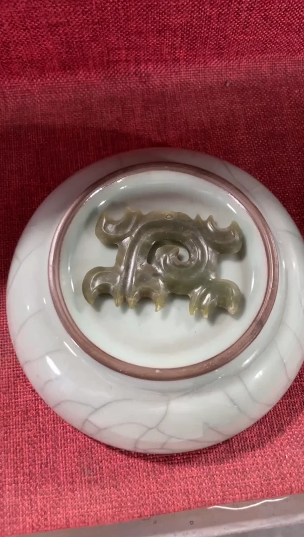 瓷片手工，手绘，陶瓷
