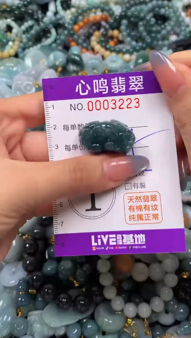颈饰未镶嵌翡翠闪购003223