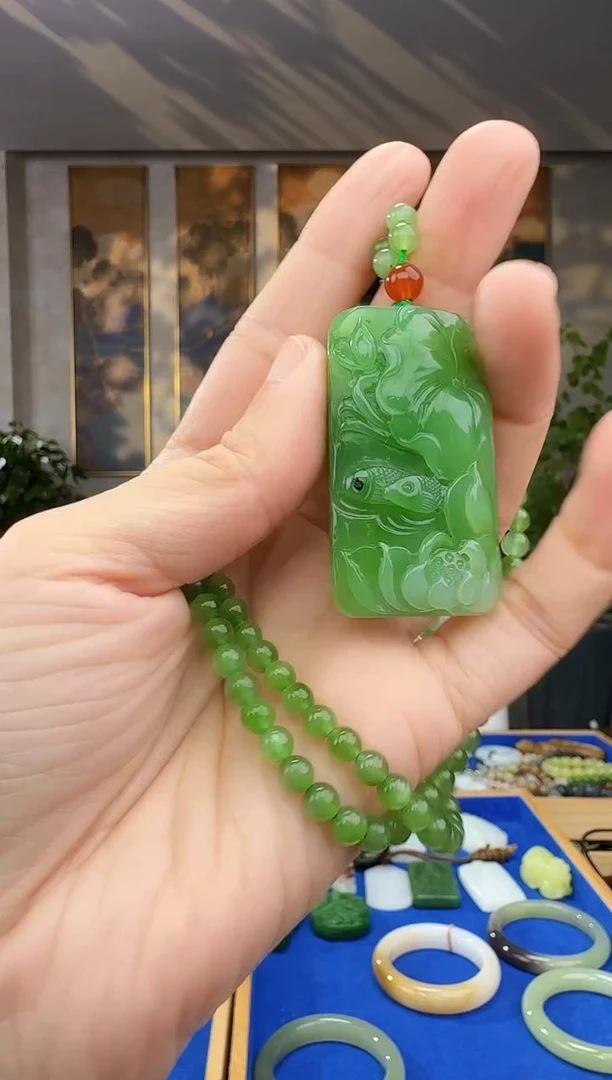 未镶嵌和田玉挂件拍一发一