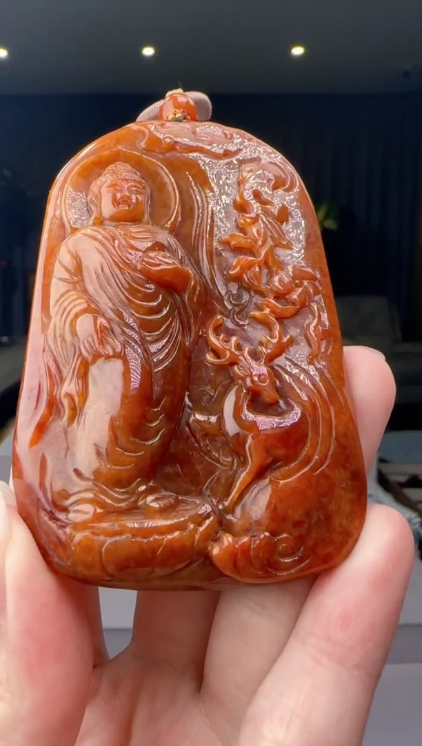 翡翠未镶嵌颈饰CC@@960Q7J03623