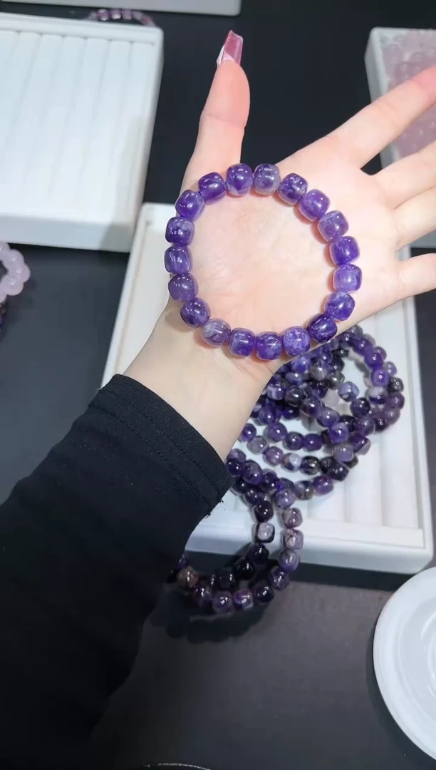 【闪购商品】水晶手串未镶嵌92c多样性发其一/1条默认微瑕