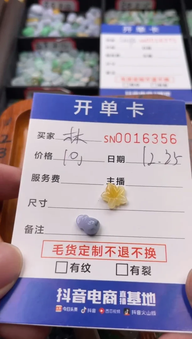 颈饰未镶嵌翡翠林*月16356