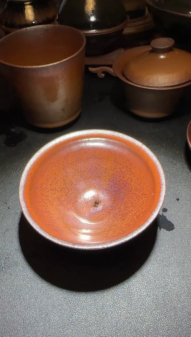 茶盏通天龙窑柴烧建盏