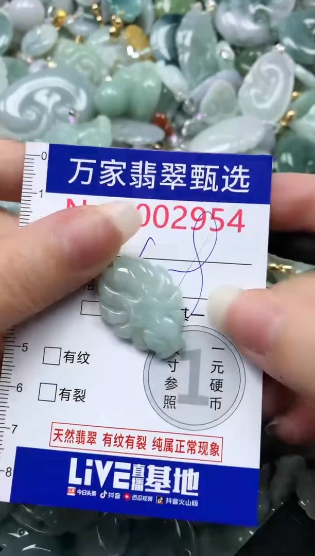 吊坠(不含链)未镶嵌翡翠2954