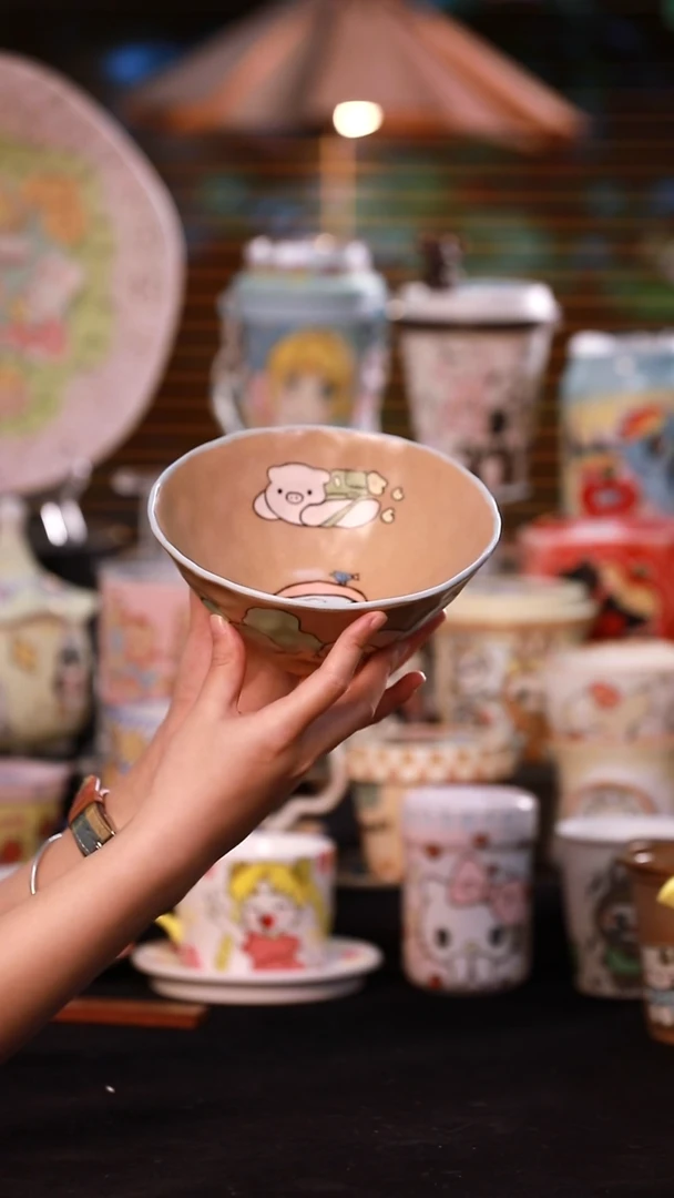 其他景德镇釉下彩手绘设计师款陶瓷