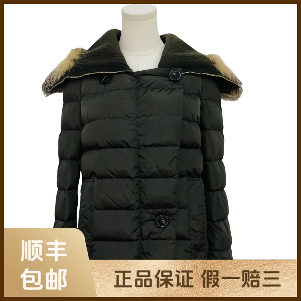 妃鱼/盟可睐/锦纶/羽绒服/95新/s零九一六